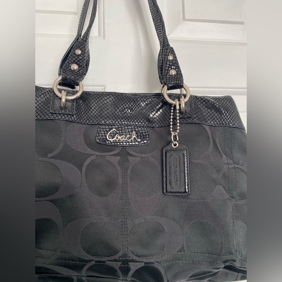 Black coach bag - Picture 6 of 7